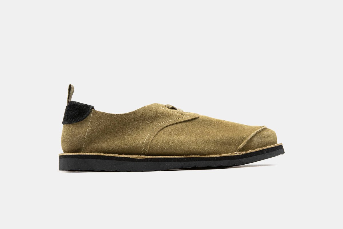 Shoes - Alpargata Barefoot Hombre - Oni Suede Verde - BESTIAS