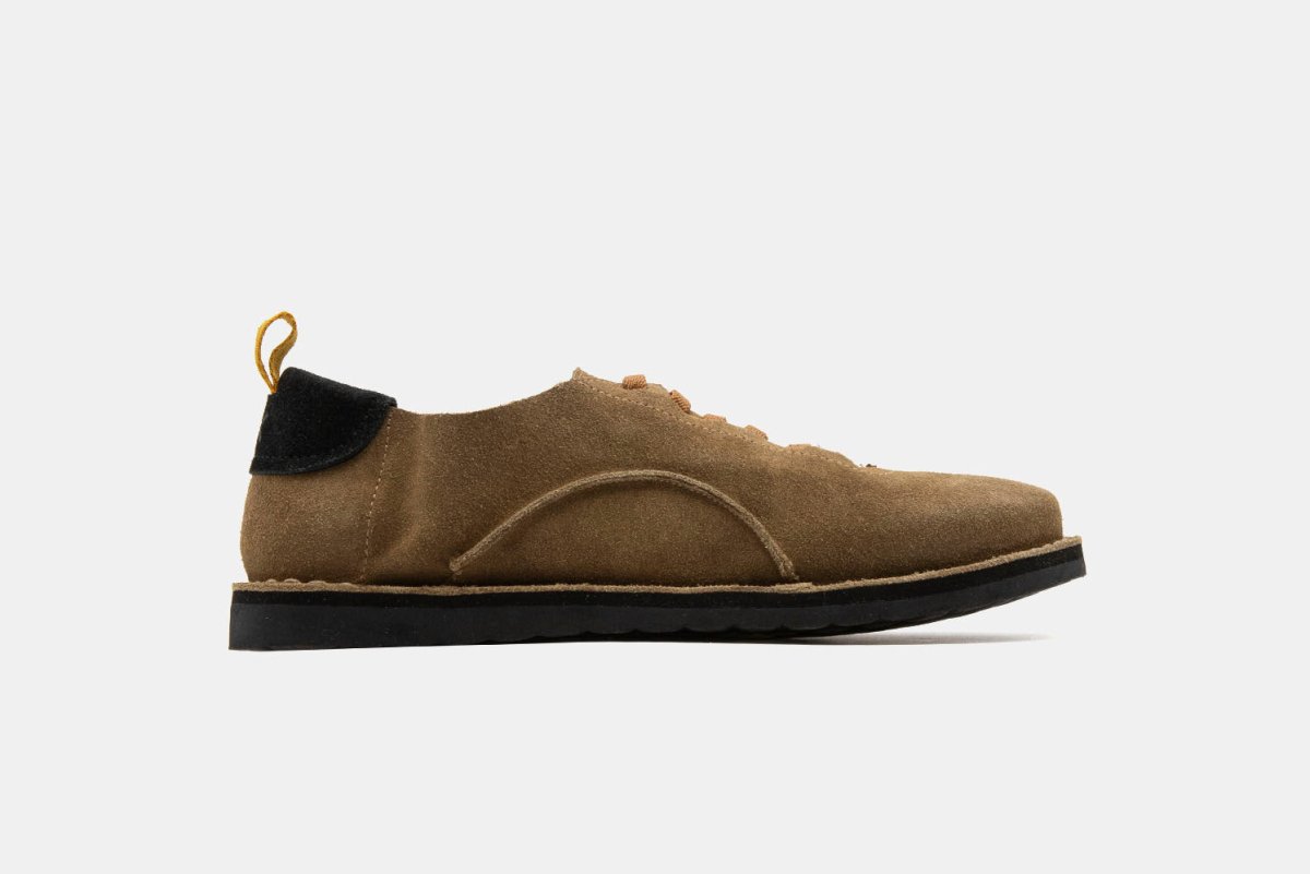 Shoes - Alpargata Barefoot Hombre - Tengu Suede Almendra - BESTIAS