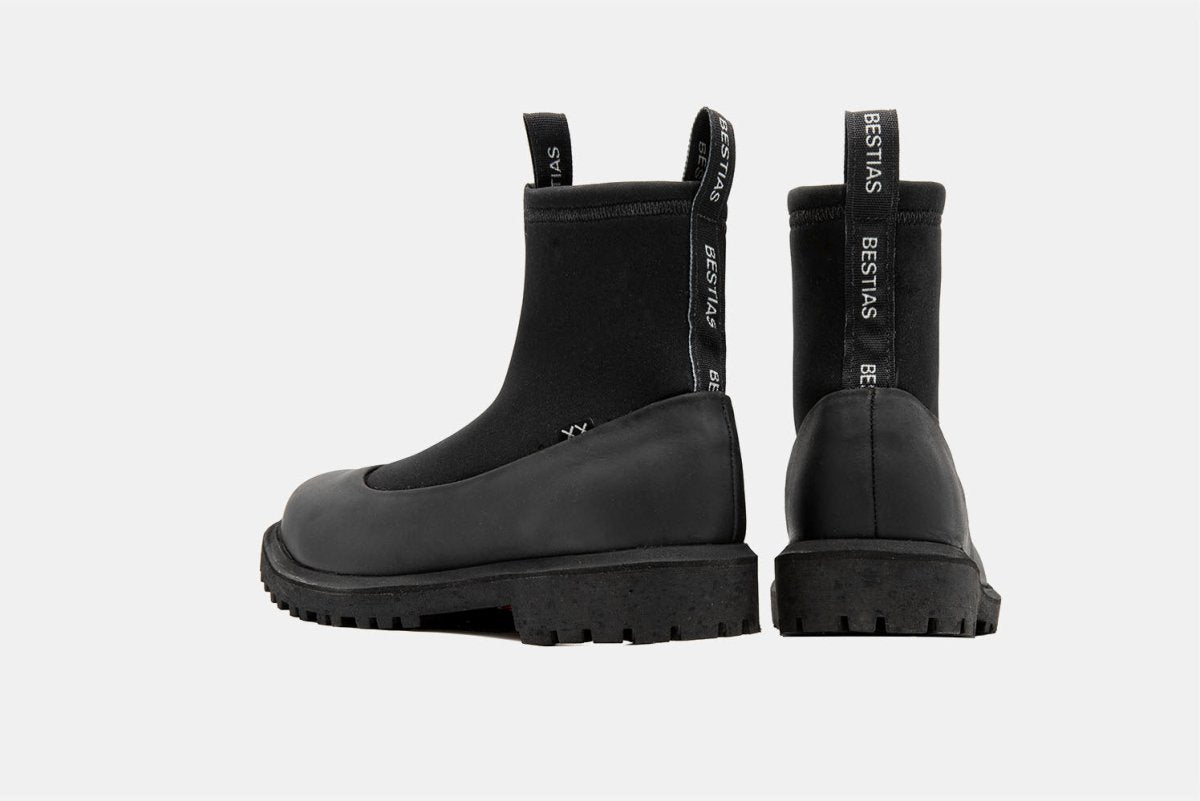 Shoes - Bota Mujer - Wabi Hi Black Graso - BESTIAS