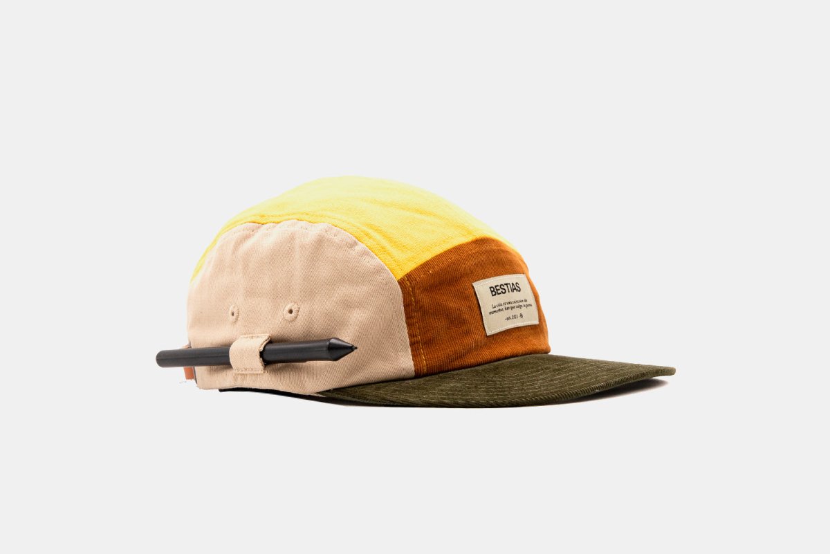 - Jockey 5 Panel - Patchwork Mostaza - BESTIAS