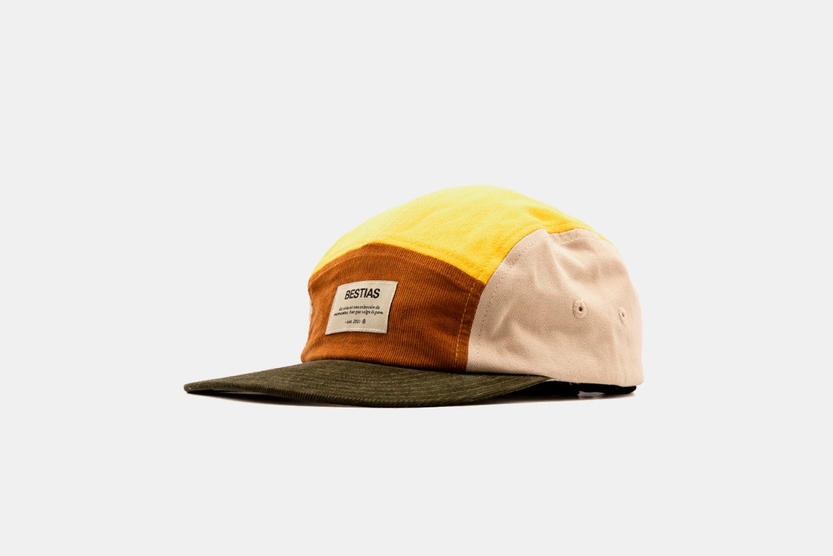 - Jockey 5 Panel - Patchwork Mostaza - BESTIAS