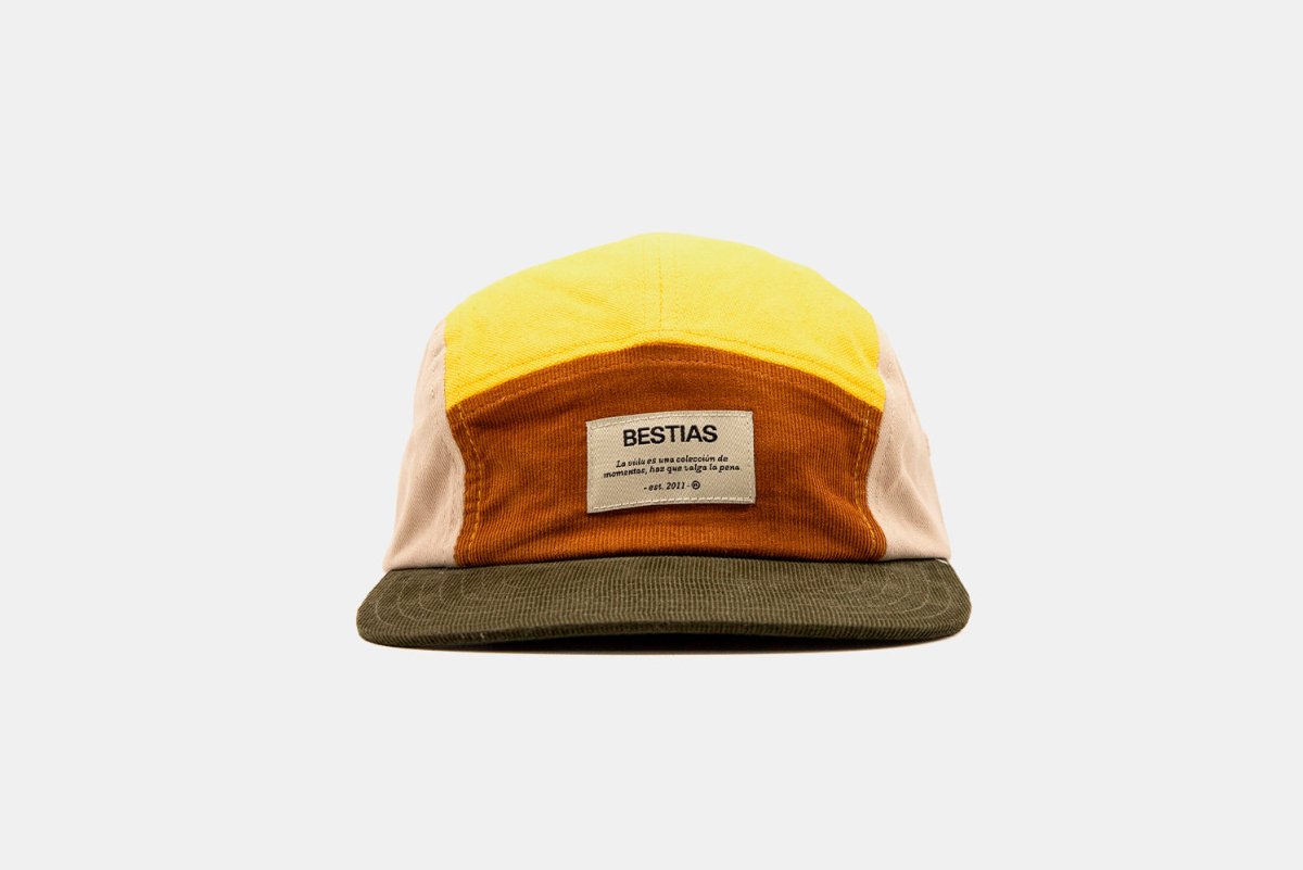 - Jockey 5 Panel - Patchwork Mostaza - BESTIAS