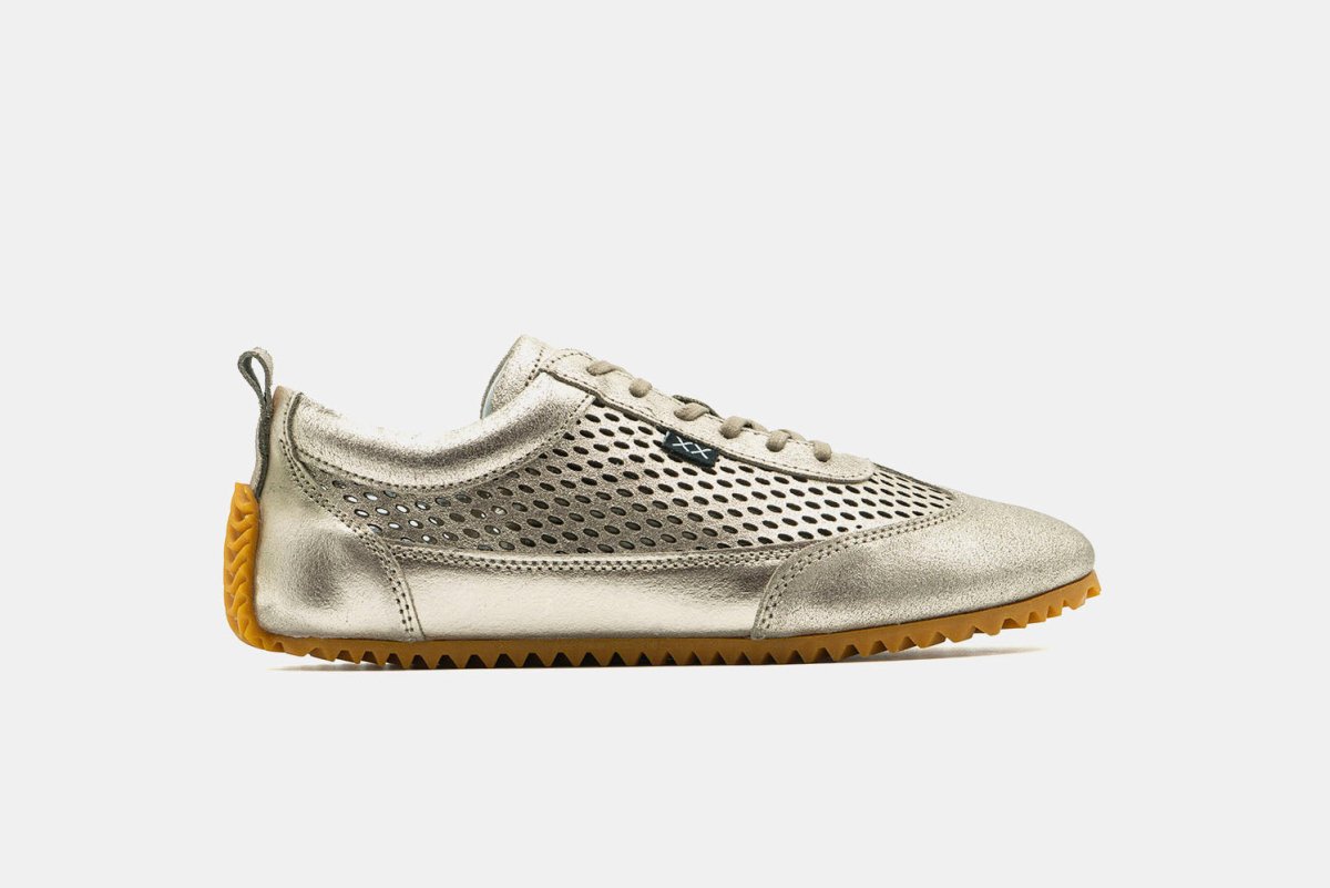 Shoes - Zapatilla Mujer - Delfina Gold - BESTIAS