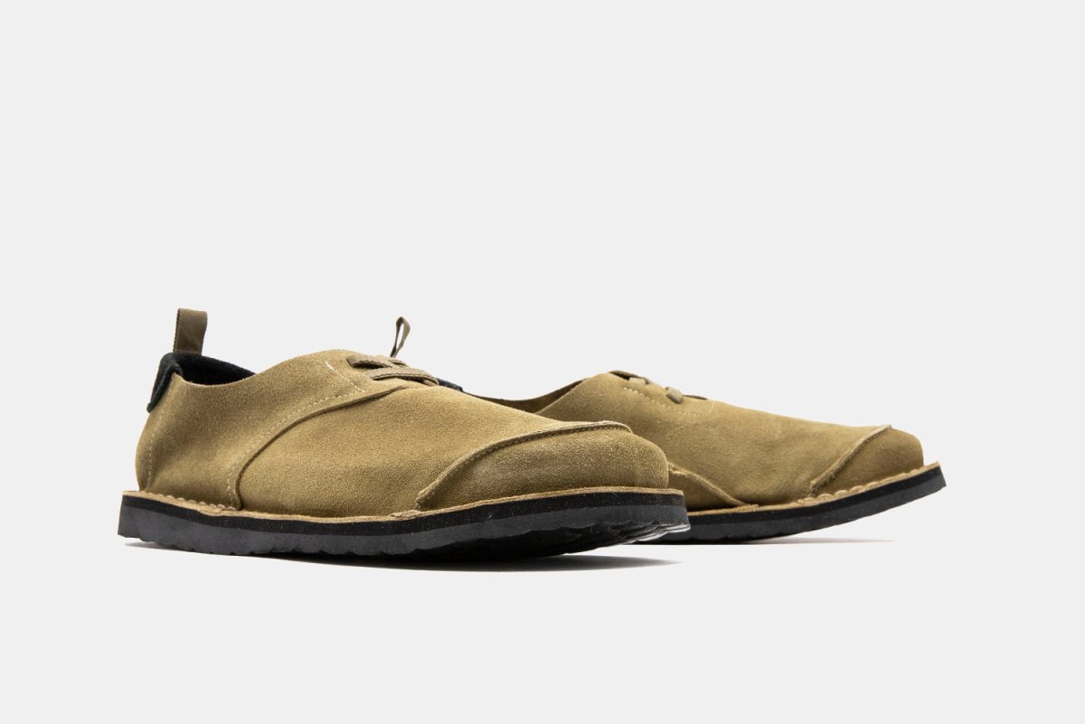 Shoes - Alpargata Barefoot Hombre - Oni Suede Verde - BESTIAS