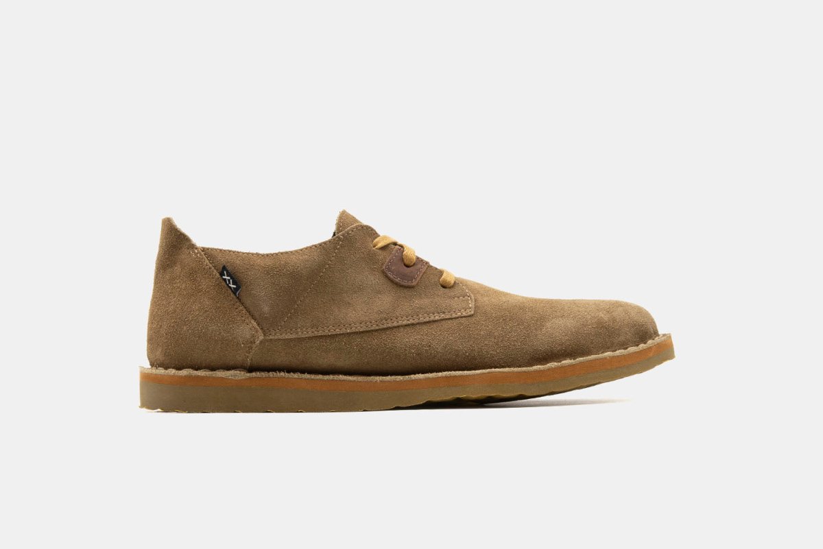 Shoes - Botín Hombre - Pudú Low Suede Almendra - BESTIAS