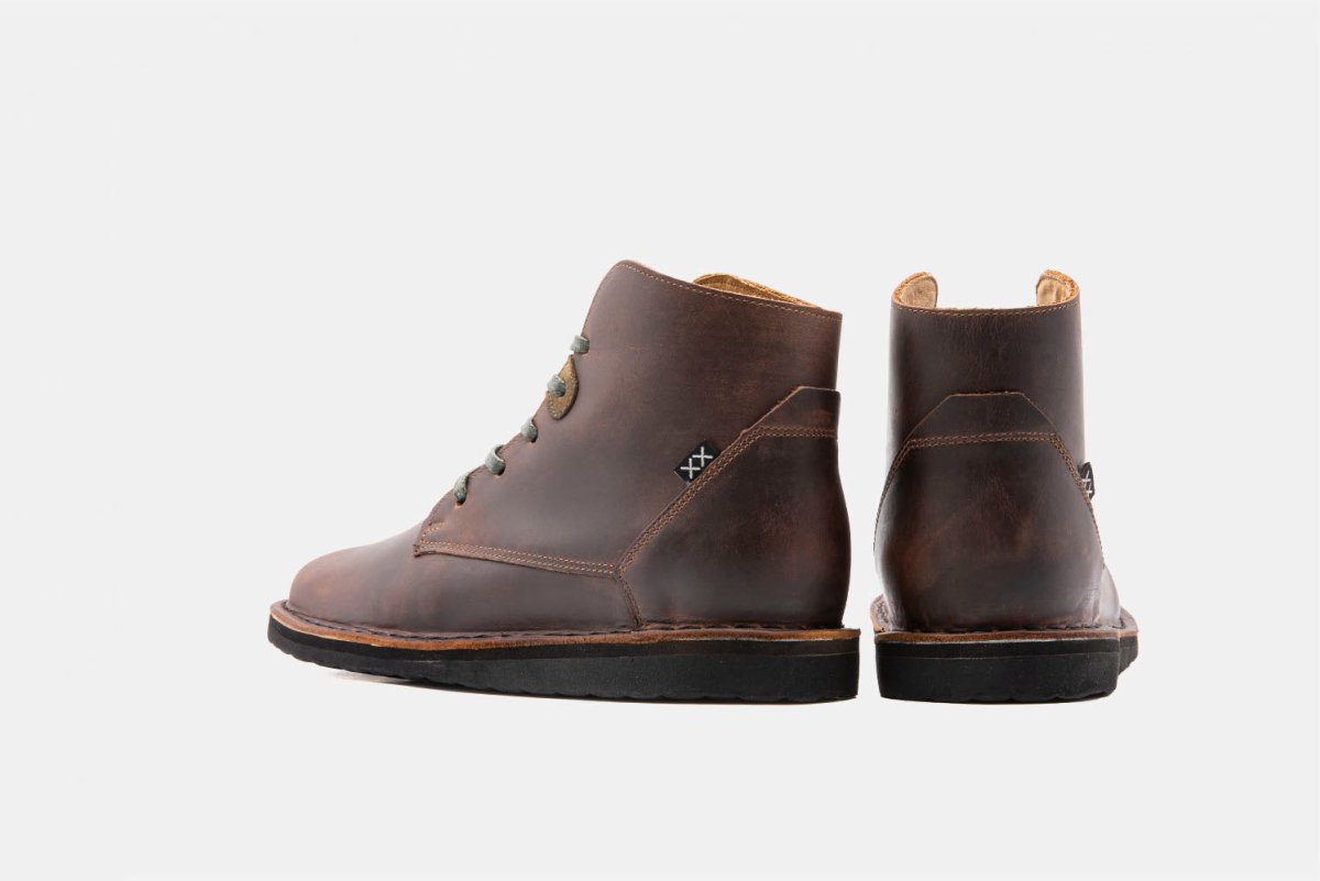 Shoes - Botín Hombre - Pudú Pull Up Café - BESTIAS