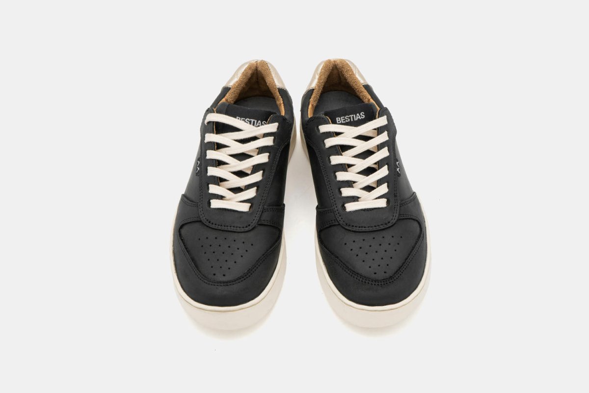 Shoes - Zapatilla Mujer - Bora Black/Gold - BESTIAS