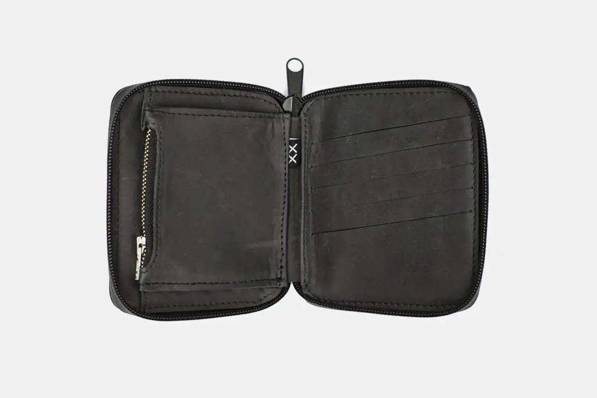 Clothing Accessories - Billetera - Mini Zip Black - BESTIAS